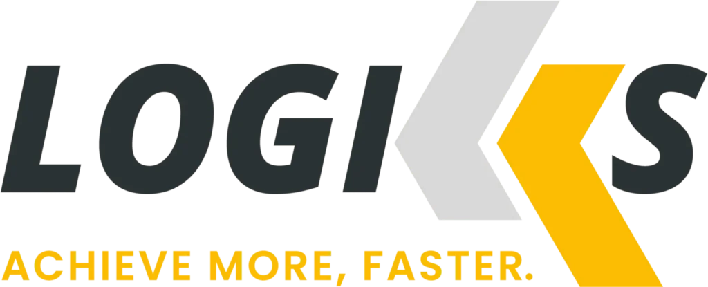 Logiks logo representing advanced tools to optimize businesses, enabling faster and smarter operations.